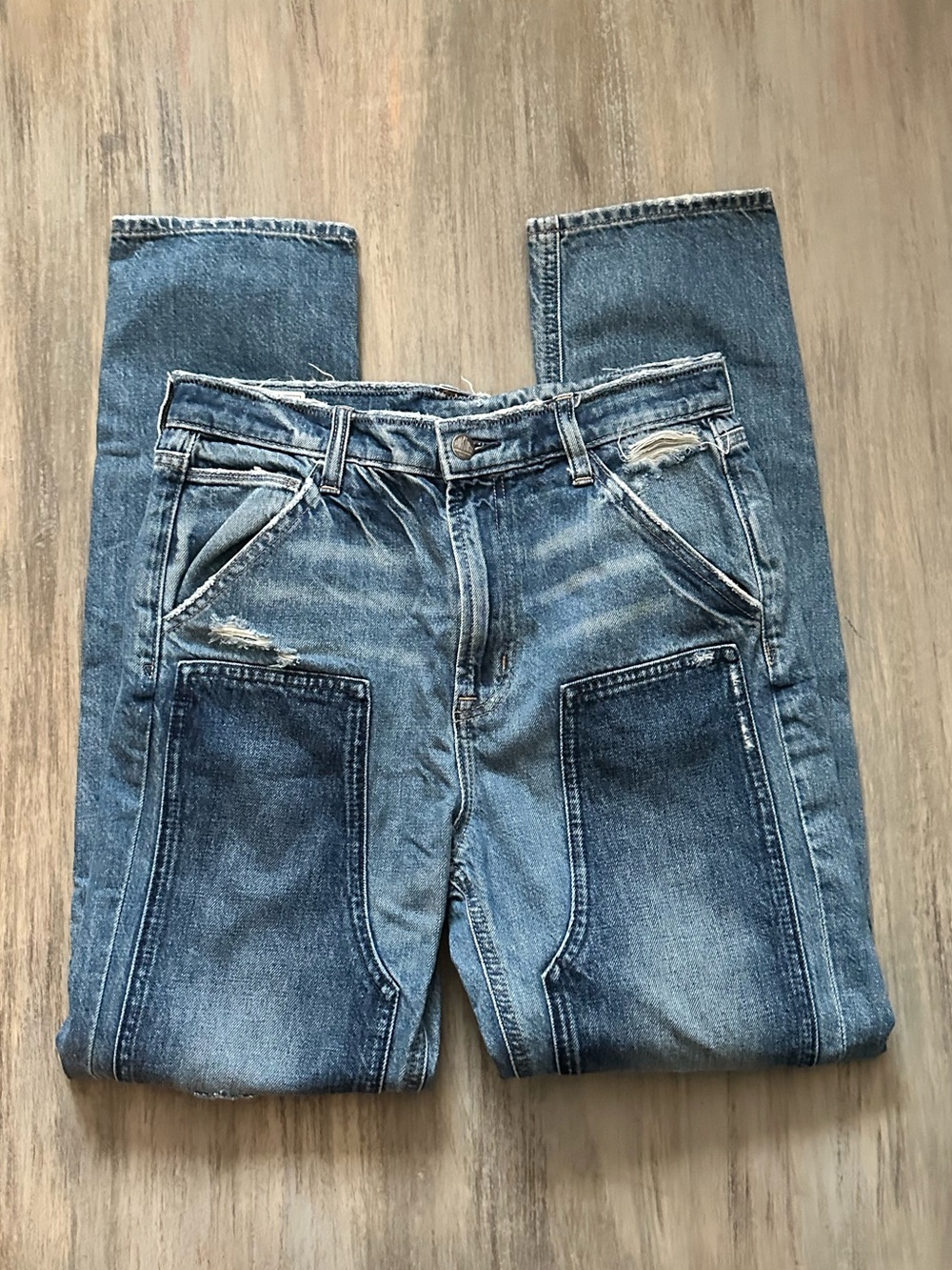GAP Women’s Denim Jeans with Patchwork 27/4R